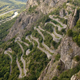 Imagine a road like this one, Col du Chaussy if you are curious, but way more wooded and with less visibility